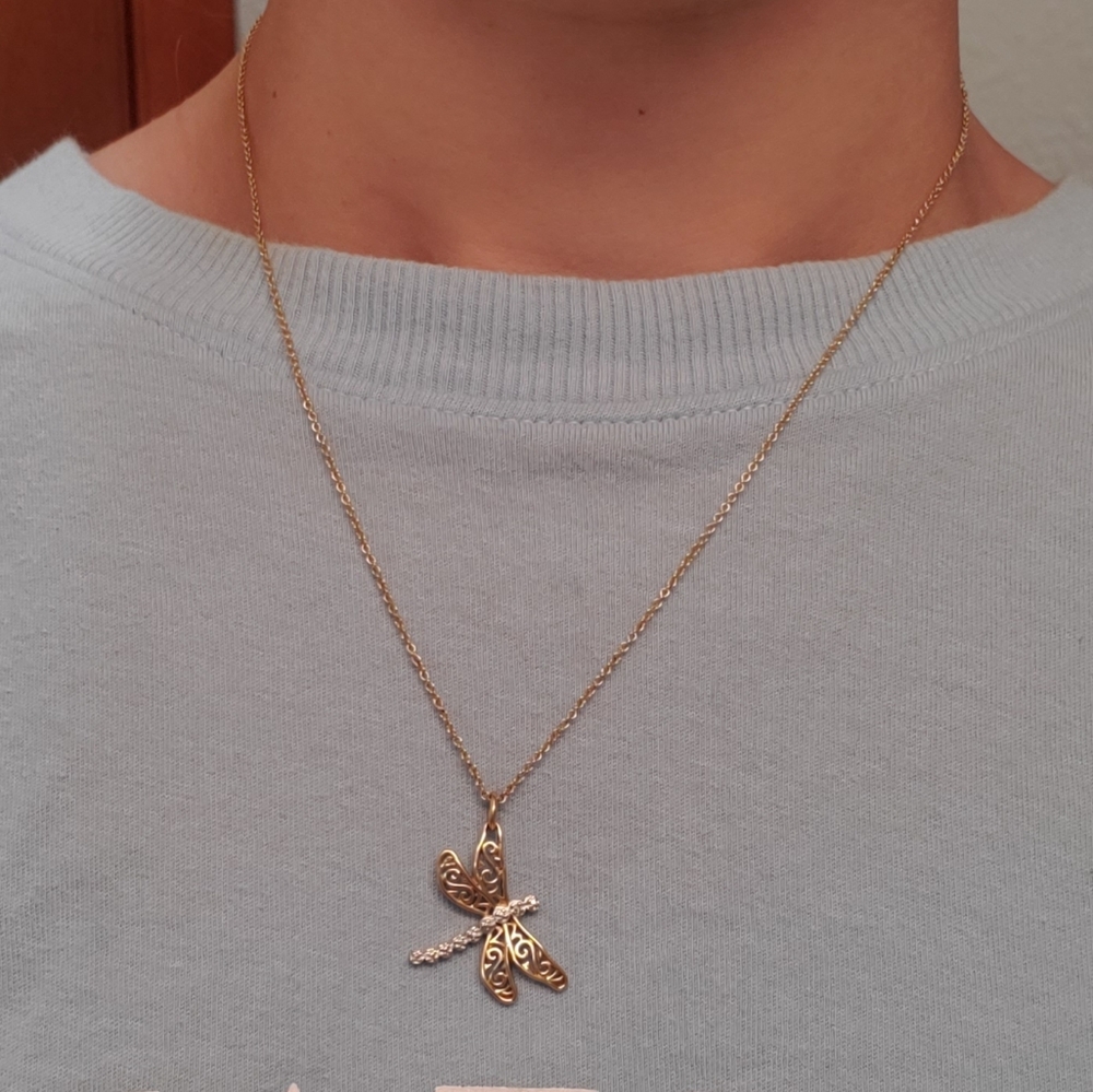 Dragonfly necklace